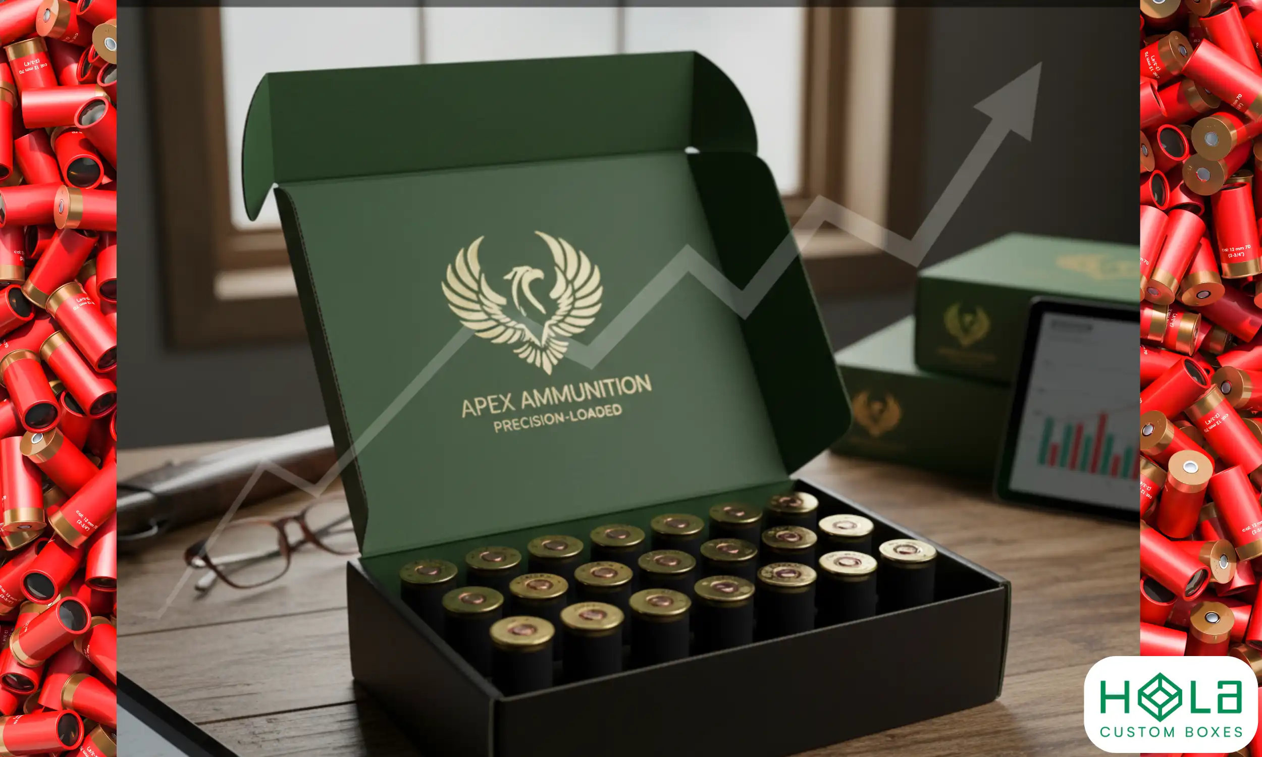 custom ammo boxes with logo